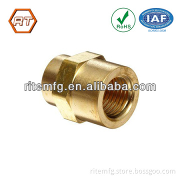 cnc turning brass block parts